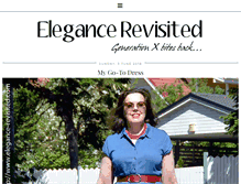Tablet Screenshot of elegance-revisited.com